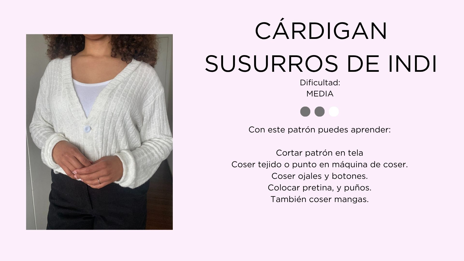 Cárdigan Susurros de Indi