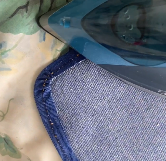 coser bolsillo de jean