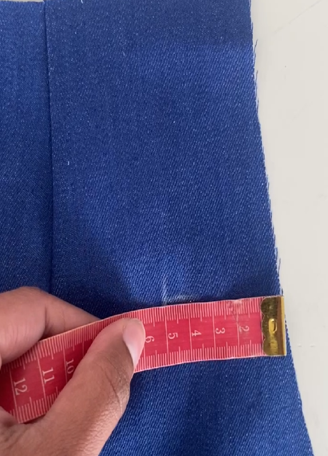 coser bolsillo de jean