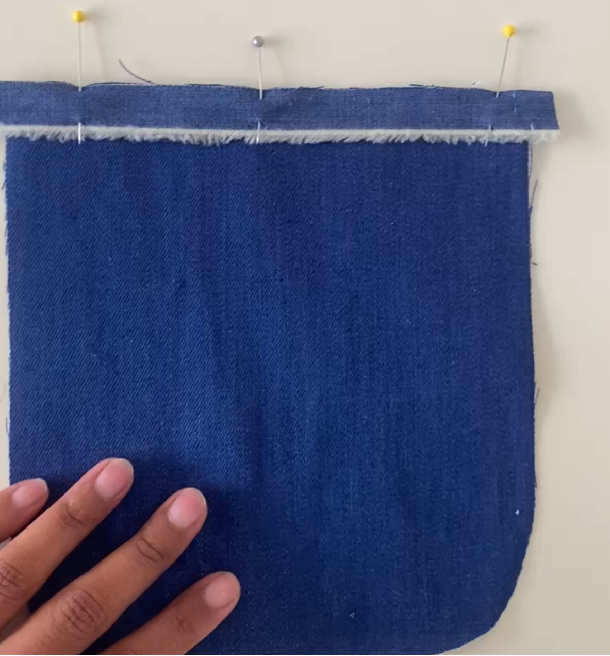 coser bolsillo de jean