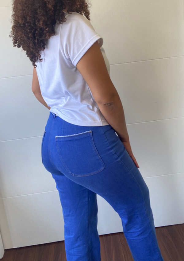 coser bolsillo de jean